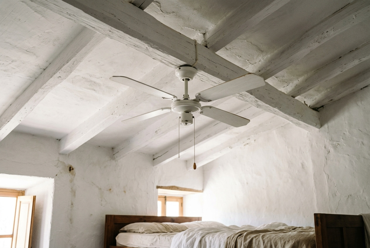 Instalación de ventiladores de techo